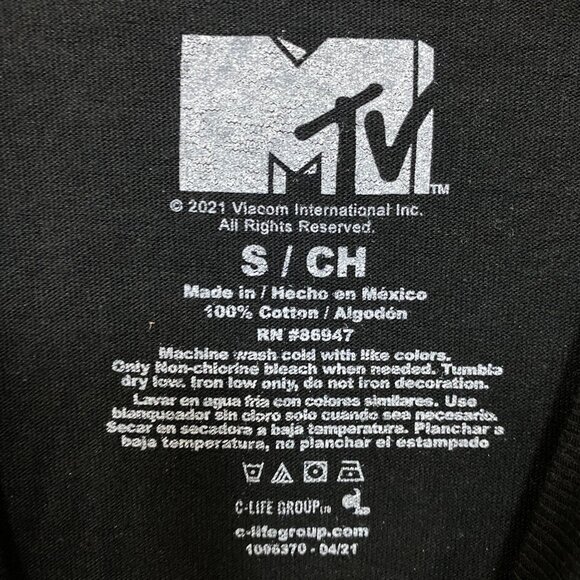 MTV Music Television Tarot Card Crescent Moon T-Shirt Small - Picture 4 of 4